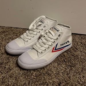 feiyue high tops - size 7M 9W